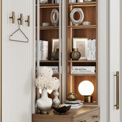 Entrance hall modular in neoclassical style 06 — View 4