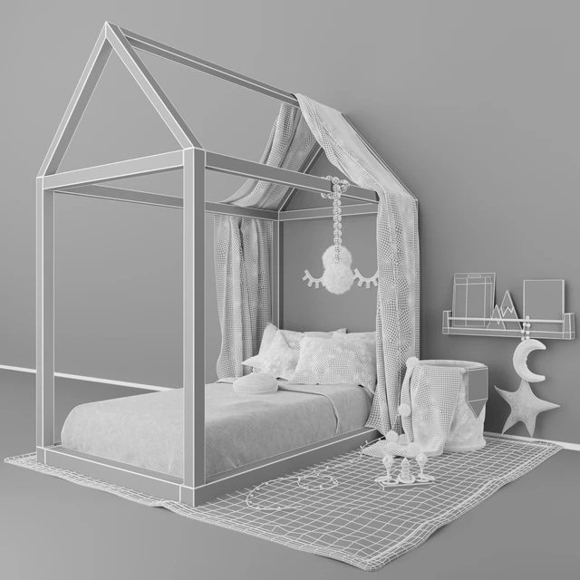children's bed — Descargar
