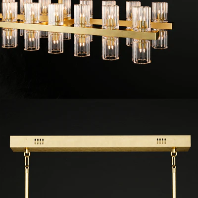 ARCACHON LINEAR CHANDELIER — Ver 3