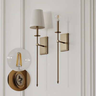 Tyrone 1-Light Wallchiere Wall Sconce — Вид 3