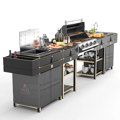 OCQ Modular Barbecue — Ver 4