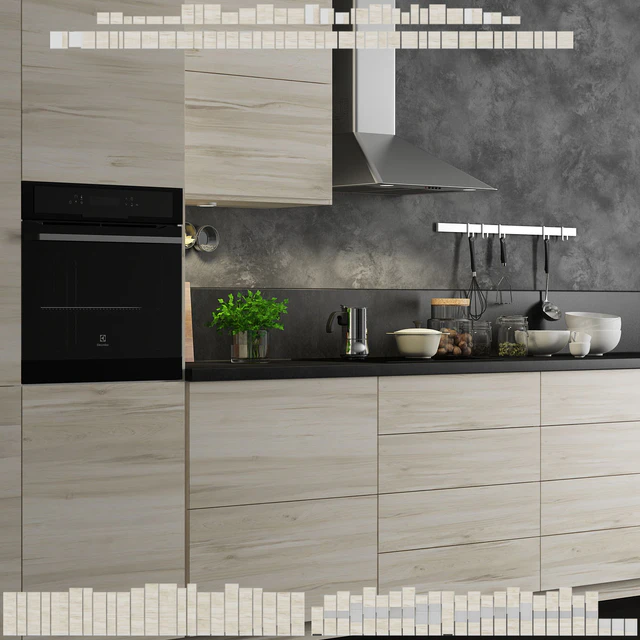 Kitchen Ikea Method Askersund. — Descargar