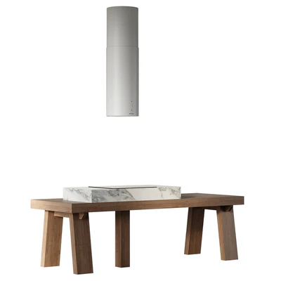 Straight kitchen with island — Ver 6