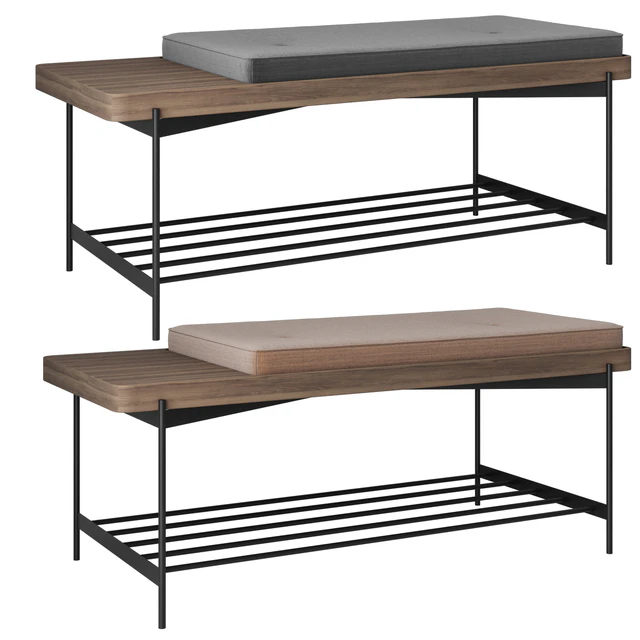 Bench with ledge EASY — Descargar