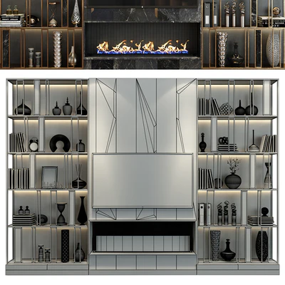 TV shelf 0556 — Ver 3