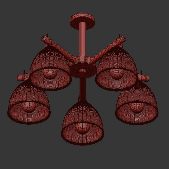 Ceiling chandelier Decize L1150-5 — Descargar
