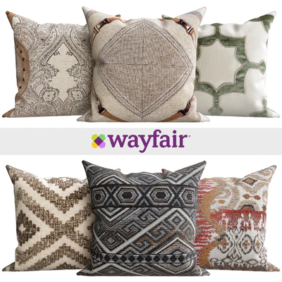 Decorative pillows from Wayfair shop — Ver 1
