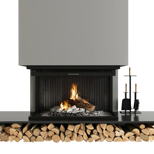 Fireplace and accessories — Descargar