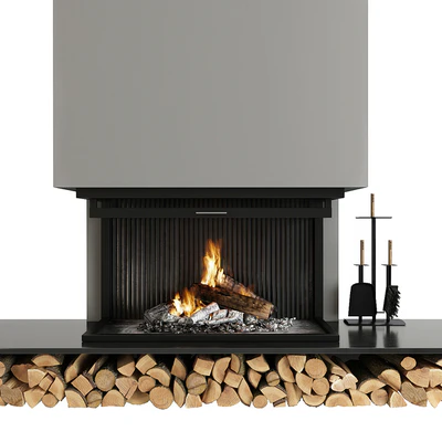 Fireplace and accessories — Ver 1