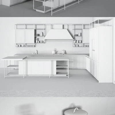 Frame Snaidero Kitchen Furniture — Ver 2