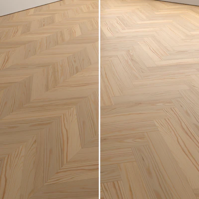 Pine wood flooring and parquet Set 53 — Ver 5