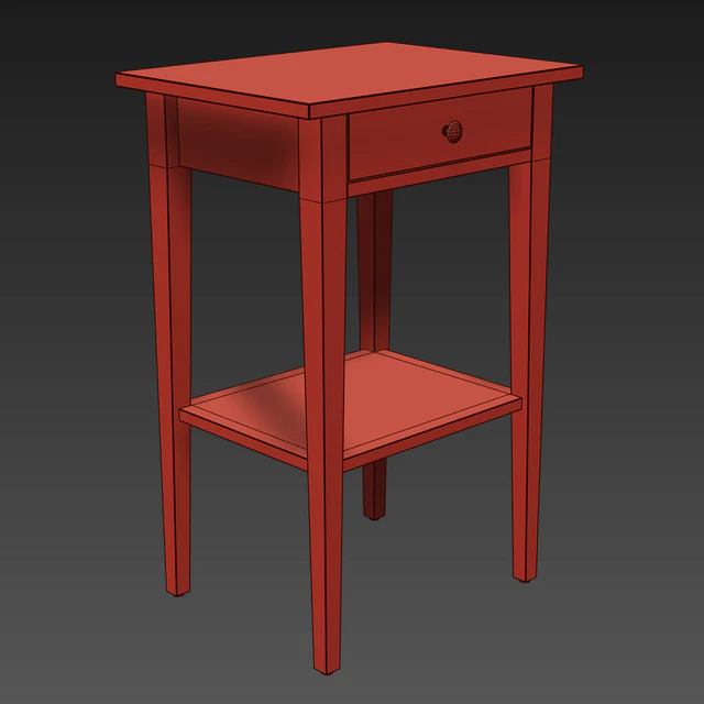 IKEA HEMNES nightstand — Descargar