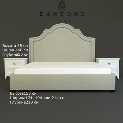 dantone кровать и тумбочка — Вид 1