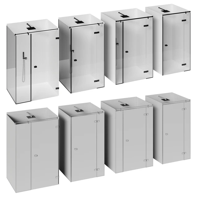 PCA - B0 - set of shower enclosures — Descargar