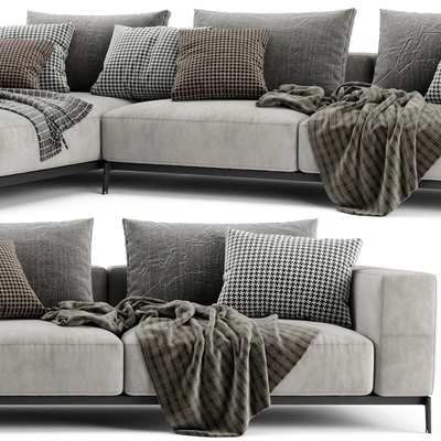 Flexform Ettore Chaise Longue Sofa 2 — Ver 3