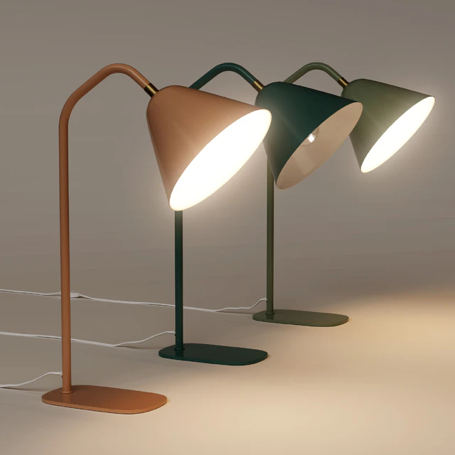 Metal table lamp Copita — Descargar