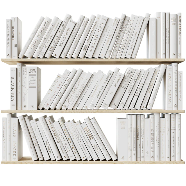 Set of books Books Beige 1 — Descargar