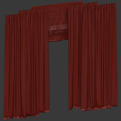 Curtains with tulle. — Ver 5