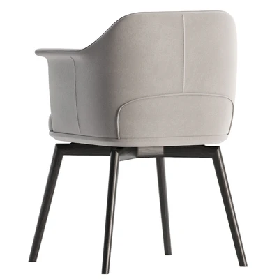 Poltrona Frau Archibald Chair — Ver 4