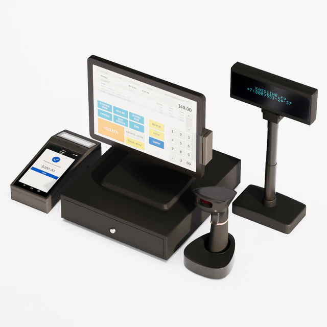 Cash desk, payment terminal, acquiring terminal — Descargar