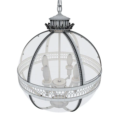 Ceiling lamp from Garda Decor - gold K2KM0115P-4MGOLD — Ver 4