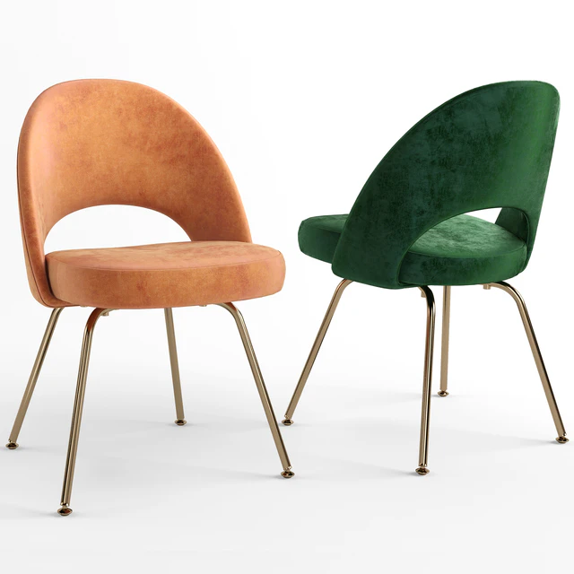 Saarinen Executive Armless Chairs. — Скачать