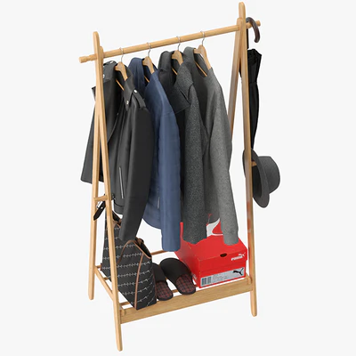 LANGRIA Foldable Bamboo Clothes — Вид 3