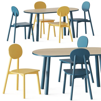 Crate and Kids Rue Adjustable Table and Kelsey Play Chair — Ver 1