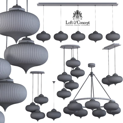 HANGING LAMP MINARET PENDANT — Ver 3