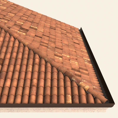 Italian tile roof — Вид 1