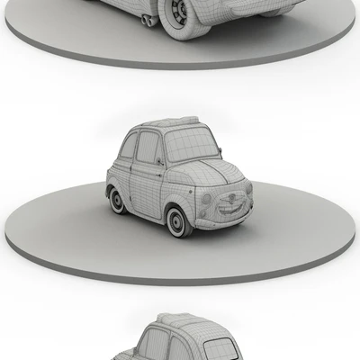 Toys "Cars" Lightning McQueen, Guido, Luigi — Вид 2