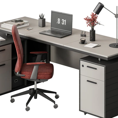 Manager Desk - Office Furniture 378 — Ver 3