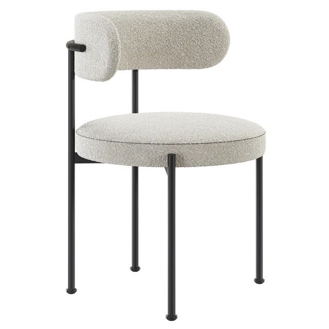 INESSE BOUCLE DINING CHAIR-CB2 — Descargar