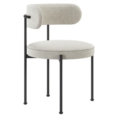 INESSE BOUCLE DINING CHAIR-CB2 — Ver 6