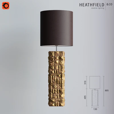 Heathfield &amp; Co | Pompidou Gold Leaf Antique — Ver 1