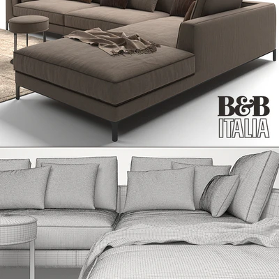 MAXALTO B&B ITALIA Lucrezia 'To Size' Sofa — Вид 3