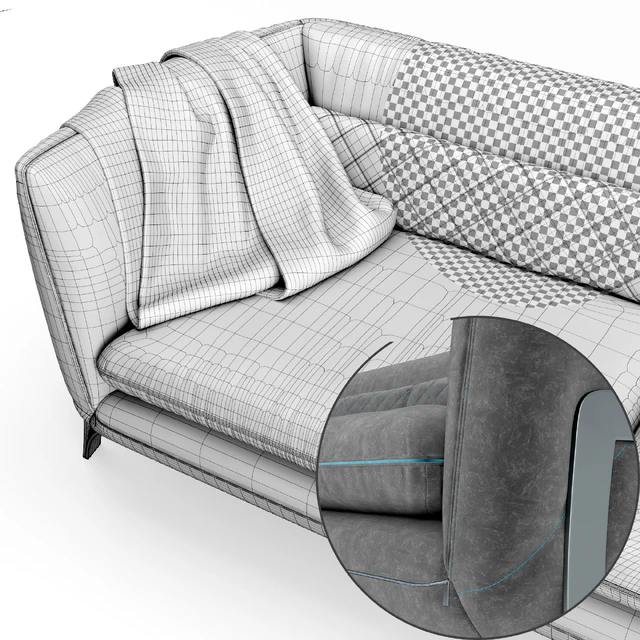 Borzalino Athena sofa — Скачать