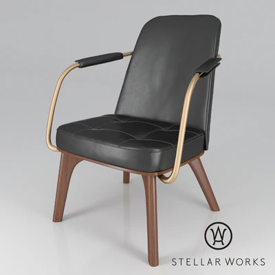 Stellar Works - UTILITY LOUNGE CHAIR — Вид 1