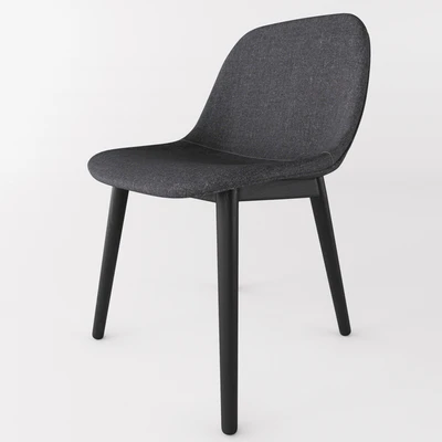 FIBER SIDE CHAIR + 70/70 Table by MUUTO — Вид 2