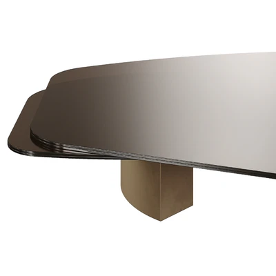 Carpenters VINCENZO DE COTIIS DC1503 Glass Table — View 6