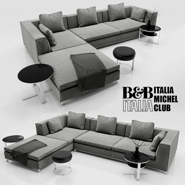 Sofa B&B ITALIA MICHEL — Descargar