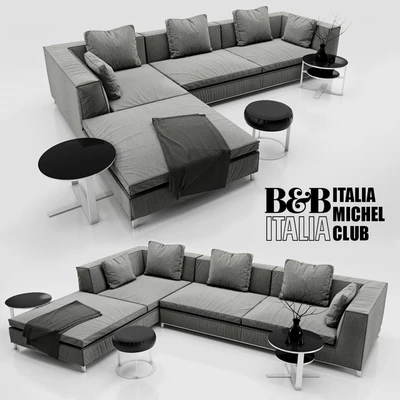 Sofa B&B ITALIA MICHEL — Ver 1