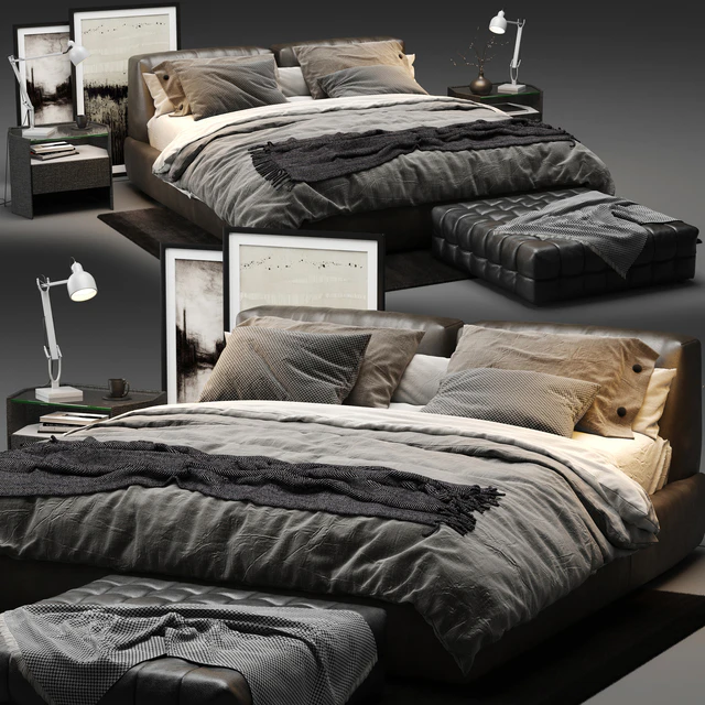 Poliform - Bolton Bed — Descargar