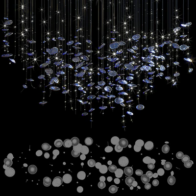 Chandelier Light Vargov - Fiber — Ver 1