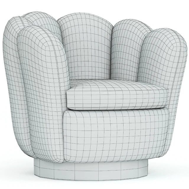 Swivel armchair Mirage Savona Nude — Descargar