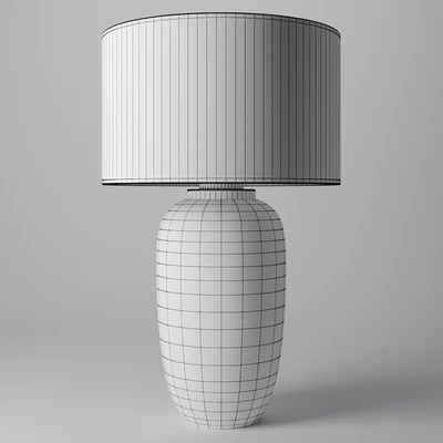 Chinoiserie Ceramic Table Lamp — Ver 3