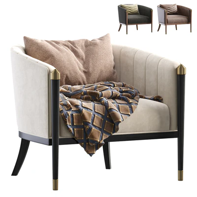 Armchair MUSON by Cazarina Interiors/Кресло МУСОН — Ver 1