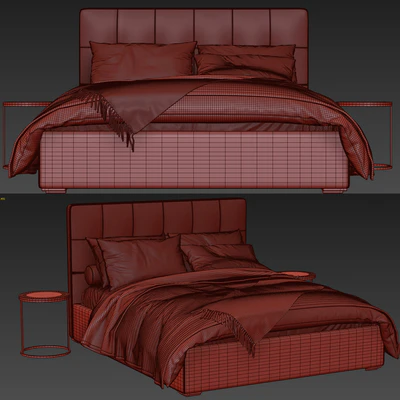 Bed Bardó Meridiani — View 3