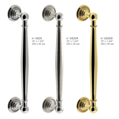 Door Pull Handles Nanz N ° 6826, 26R, 26B — Ver 3