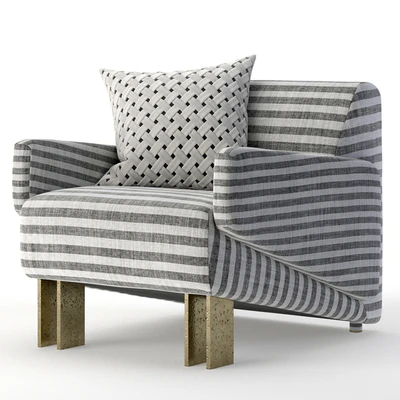 Kelly Wearstler Zephyr Club Chair — Ver 2